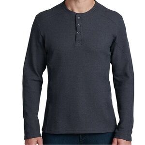 Kuhl Mens Konflikt Henley Size: XL Color: Carbon. Please check pictures.